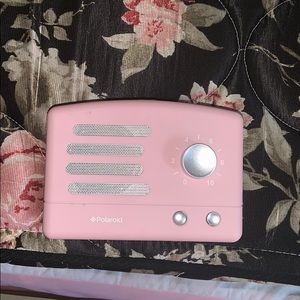 Cute pink speaker for kids never been used